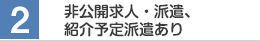 非公開求人・派遣、紹介予定派遣あり